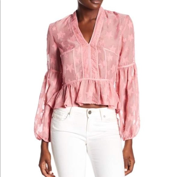 Romeo & Juliet couture star pink blouse NWT - Picture 3 of 5